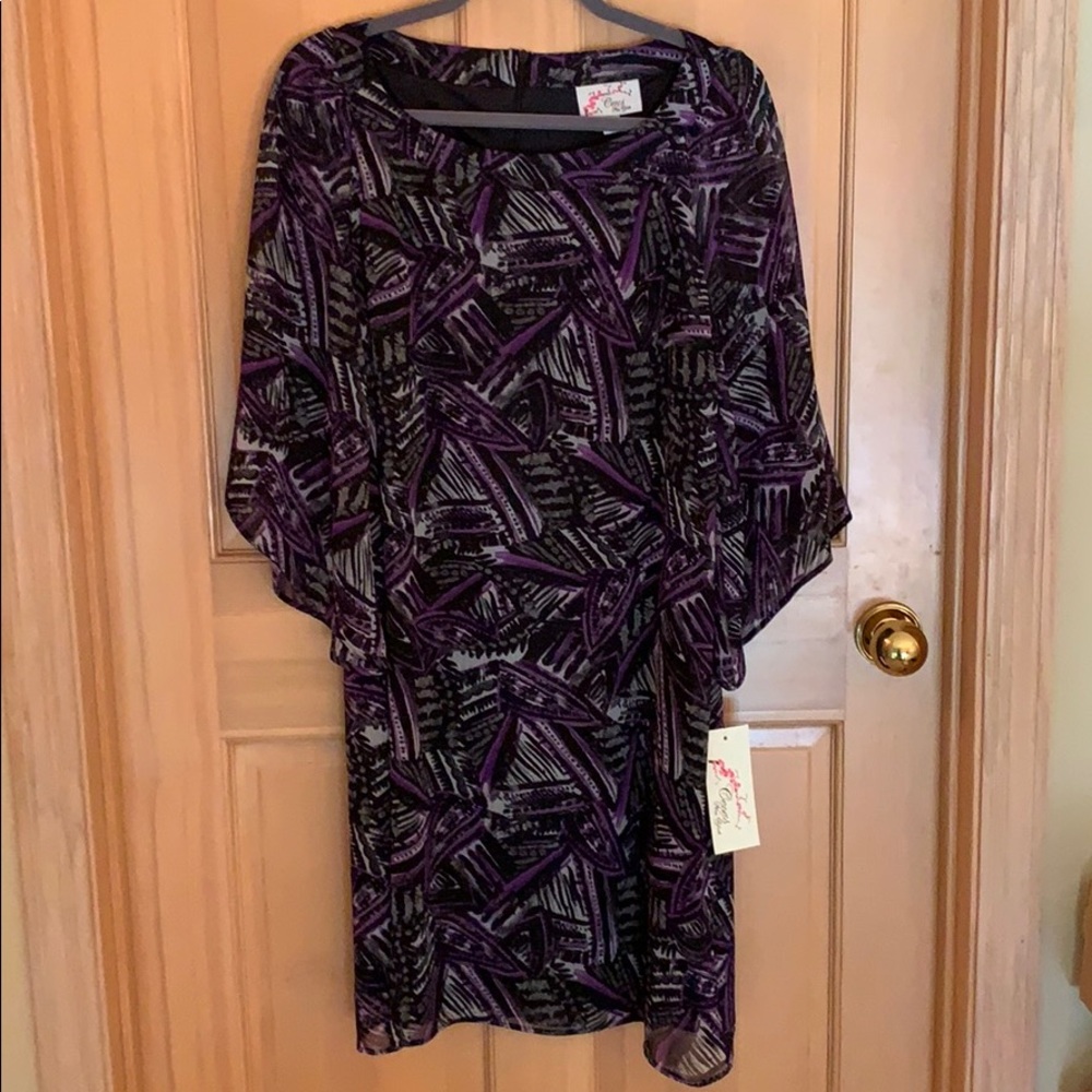 🆕 Chiffon Abstract Dress